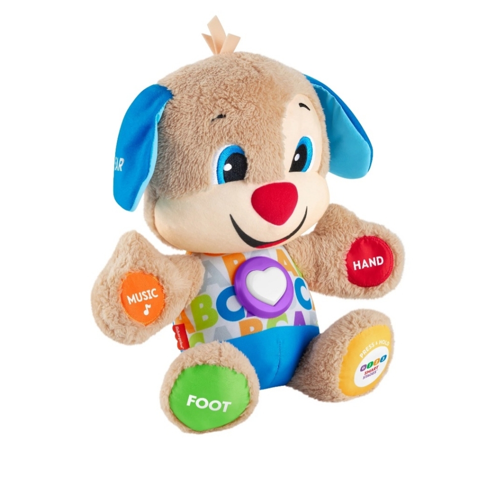 Fisher-Price Laugh & Learn Smart Stages Puppy Plush Learning Toy